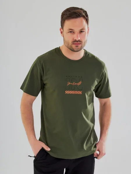 Футболка Umon бавовна/еластан коричневий