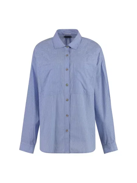 Koszula Mother w paski niebieska
