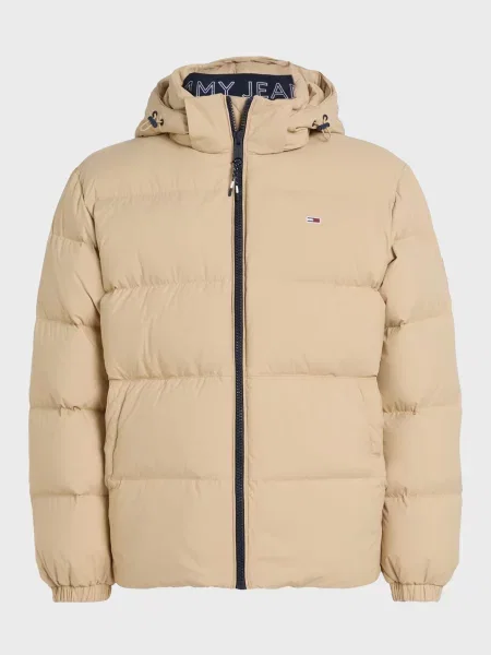 Джинсовая куртка Tommy Jeans бежевая