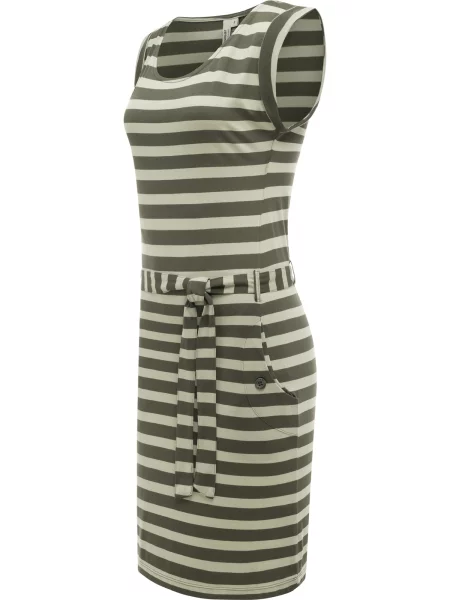 Ragwear Poletna obleka oliva / svetlo zelena