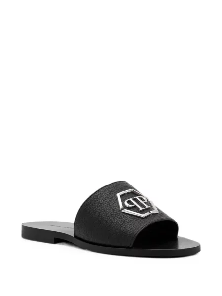 Sandale Philipp Plein din piele negru