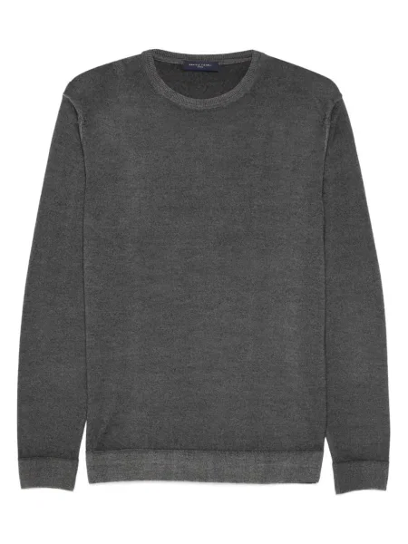 Pulover Daniele Fiesoli de lână cu decolteu rotund gri