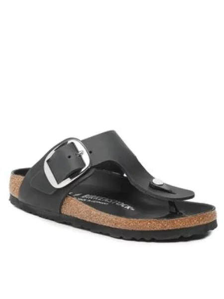 Birkenstock Шльопанці Gizeh Big Buckle чорний