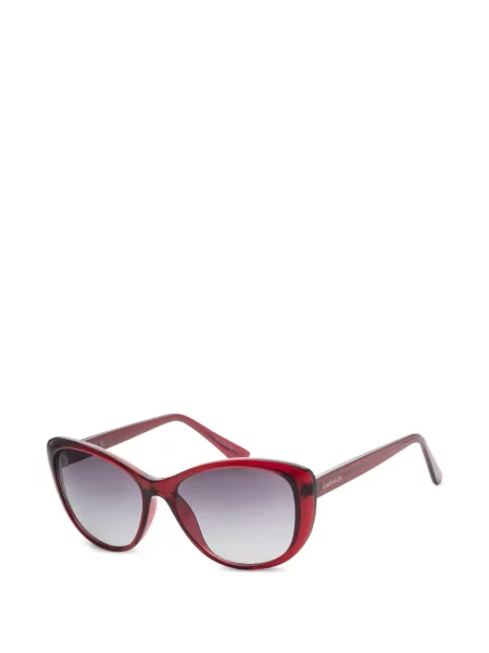 Ochelari de soare Calvin Klein roșu