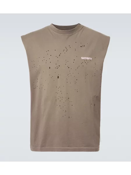 Tricou Satisfy maro