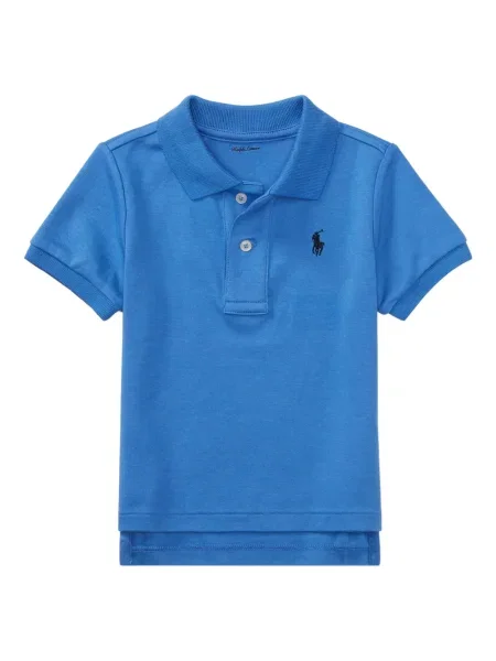 Koszulka polo dziecięca Polo Ralph Lauren niebieska