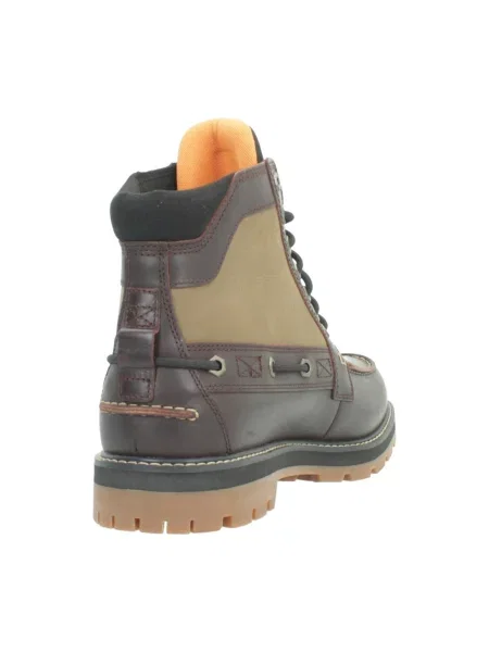 Čipkované členkové topánky Timberland hnedá