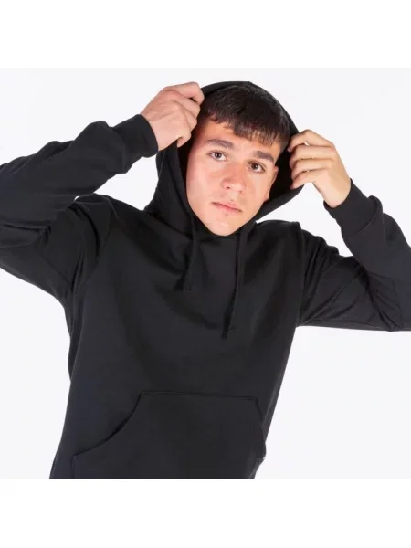 Суичър с качулка Joma черно