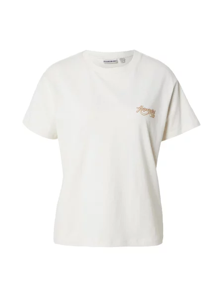 NAPAPIJRI Tricou SALMYS nisipiu alb