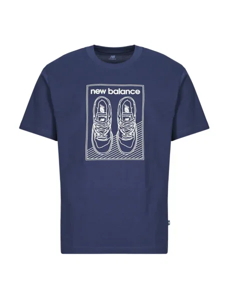 Džerzej tričko New Balance modrá