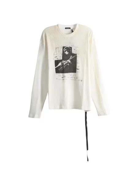 Tricou Ann Demeulemeester tricotate cu imagine