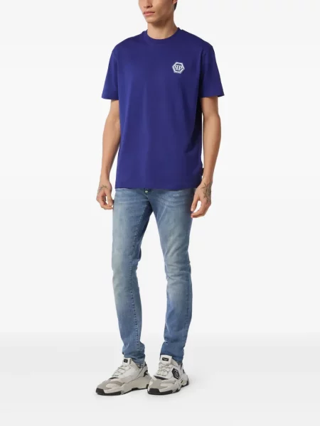 Tricou Philipp Plein albastru