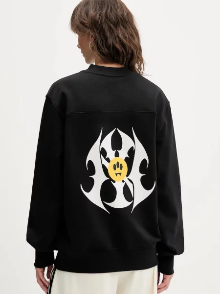 Barrow bluza z kapturem z nadrukiem czarny