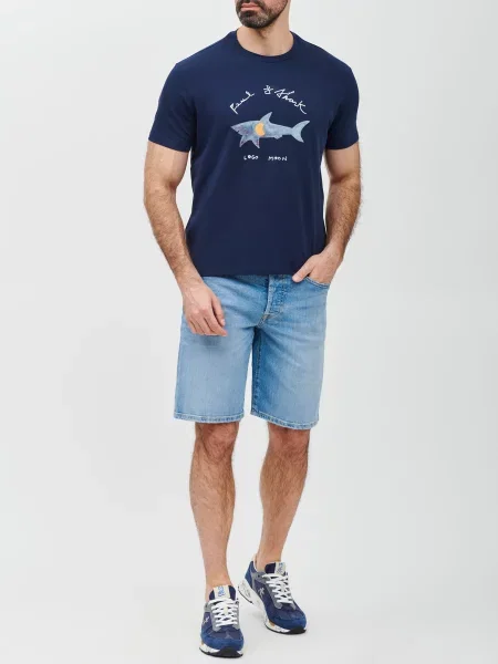 Футболка Paul&shark синя