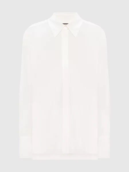 Блуза із шовку Peserico біла