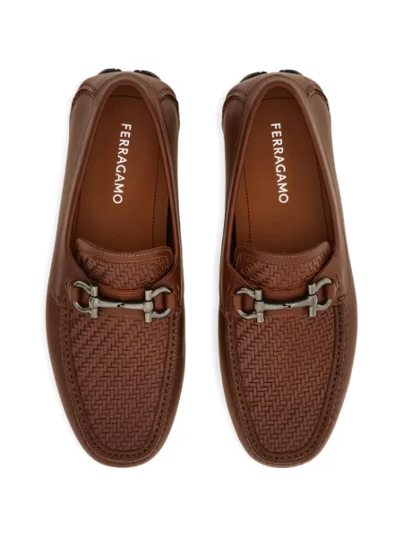 Pantofi loafer Ferragamo maro