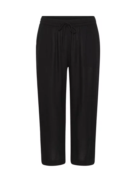 KAFFE CURVE Hlače KCMille' črna