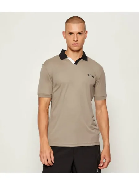 BOSS GREEN Polo Palle bej