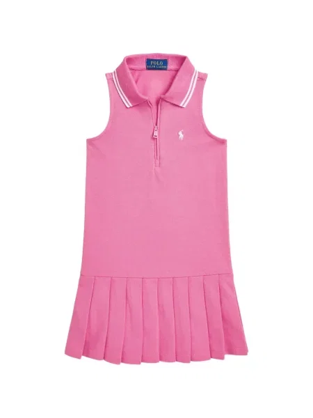 Sukienka dziecięca Polo Ralph Lauren różowa