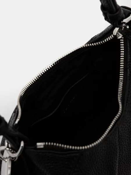 Műbőr farmerek Calvin Klein fekete