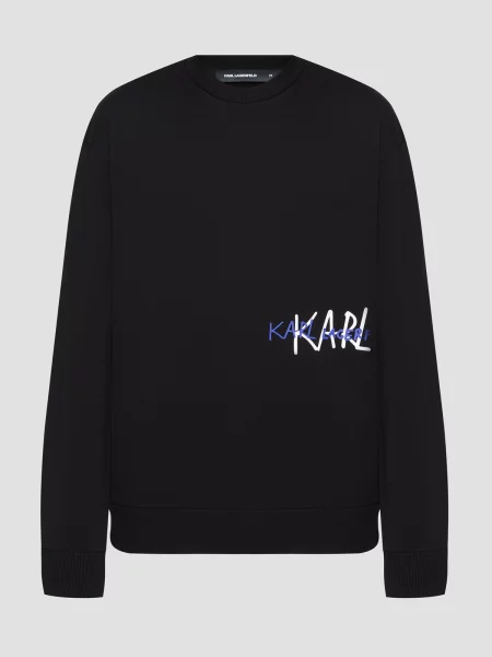Світшот Karl Lagerfeld чорний