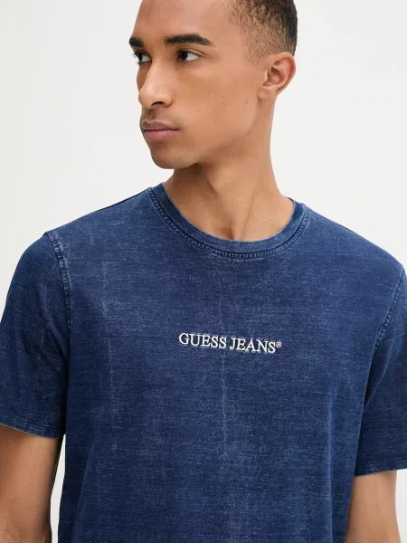 Футболка Guess Jeans с аппликацией