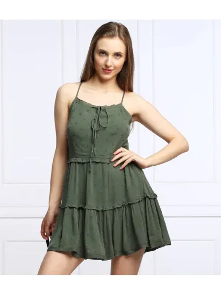 Superdry Rochie CAMI verde