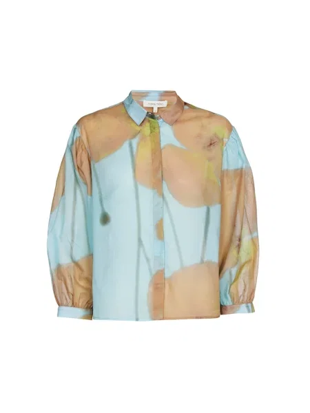 Wielobarwność bluzka Marie Méro z nadrukiem