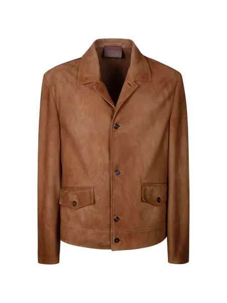 Палто Prada кафяво