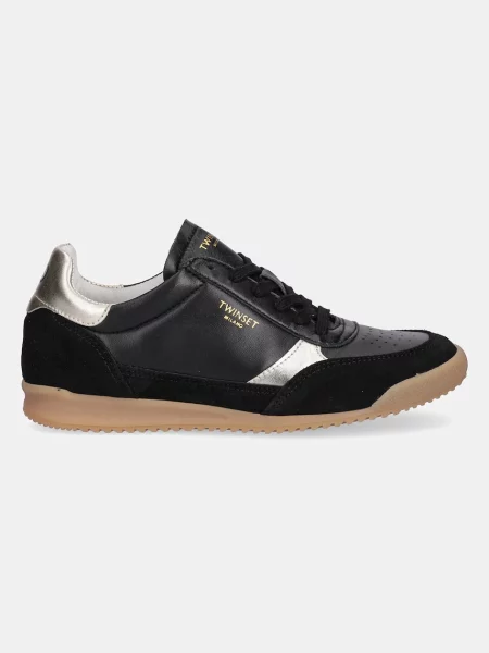 Twinset sneakers din piele negru