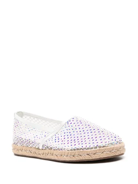 Espadrilės Le Silla su kristalais balta