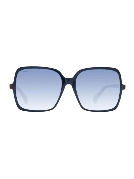 Okulary przeciwsłoneczne Max Mara niebieskie