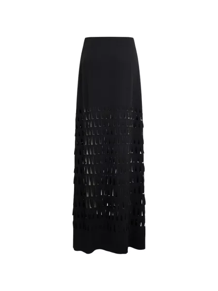 Fusta maxi Alberta Ferretti negru
