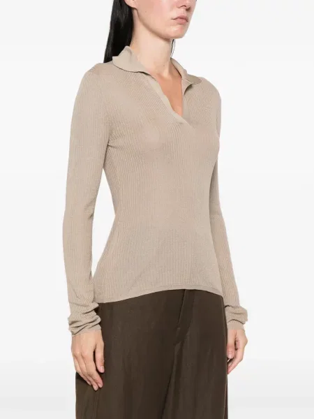Tricou polo Max Mara tricotate