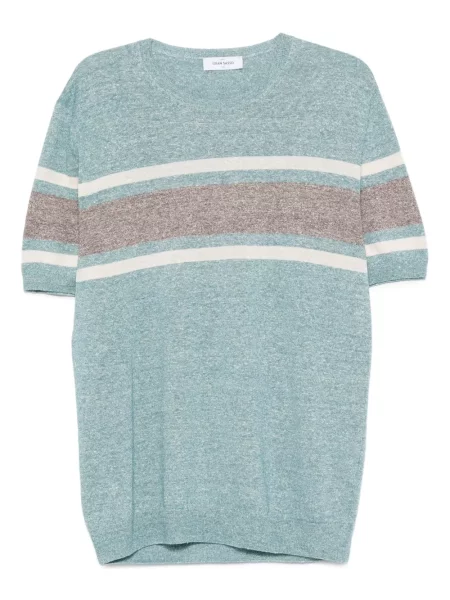 Prugasta kratak košulja Gran Sasso plava