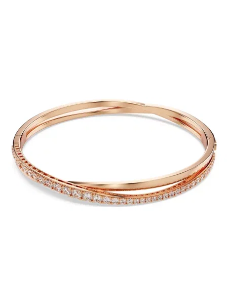 Bransoletka Swarovski różowa