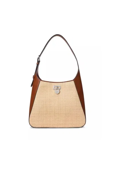 Torebka LAUREN RALPH LAUREN brązowa