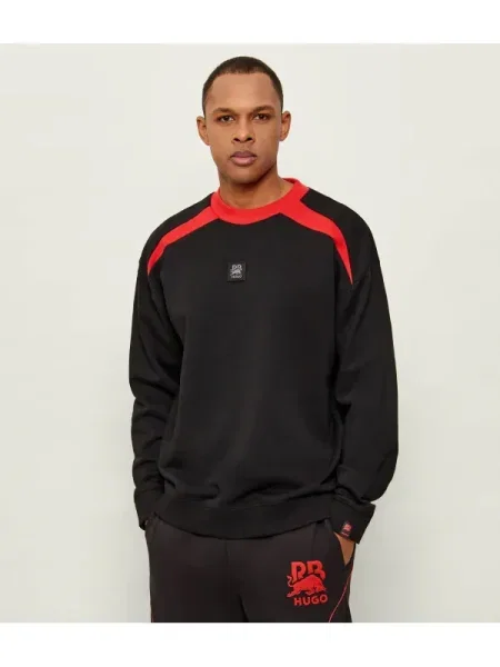 HUGO Hanorac Davalio | Hugo x Racing Bulls | Relaxed fit negru