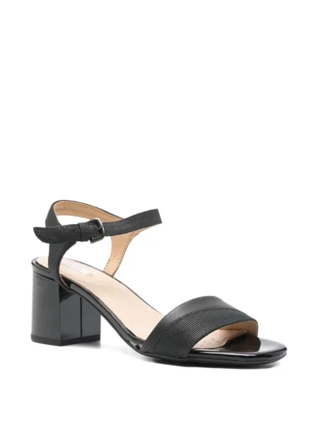 Sandale Geox cu cataramă negru