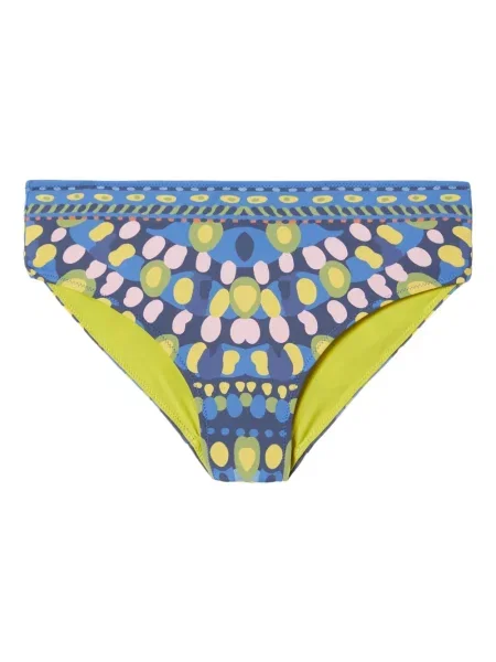 Bikini La Doublej na jednym ramieniu niebieski