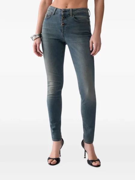 Слаб дънки skinny fit Liu Jo синьо