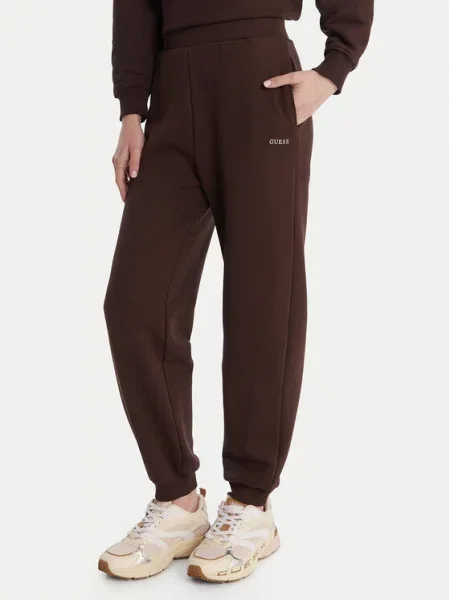 Guess Spodnji del trenirke rjava