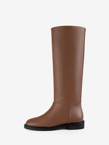 HANDMADE SHOES Botine SIMPLE BOOTS deschis maro