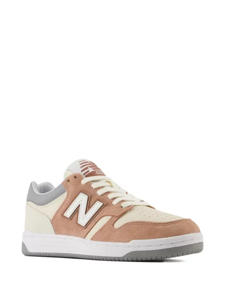 Sneakers New Balance με κορδόνια με δαντέλα λευκό