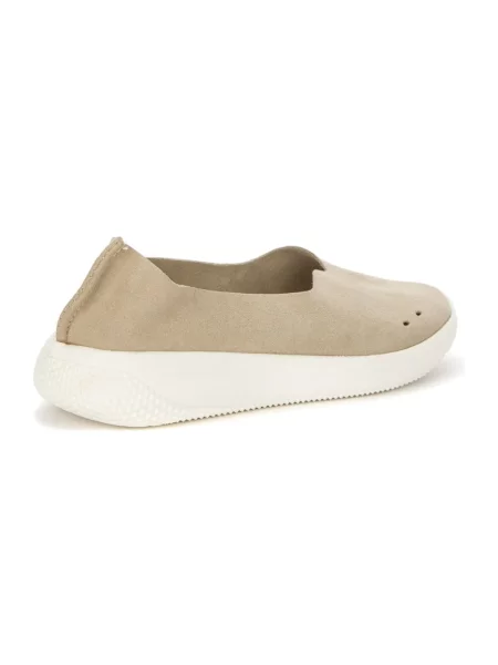 Sneakersy Grunberg zamknięte noski beżowe