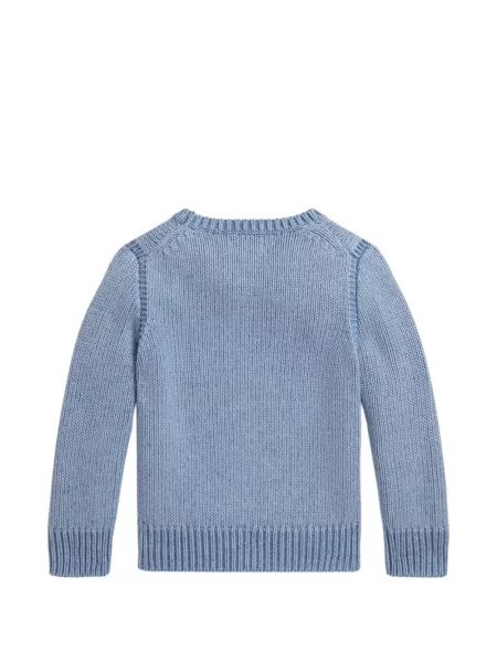 Sweter dziecięcy Polo Ralph Lauren niebieski