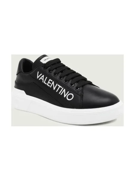 Valentino De piele sneakers REY negru