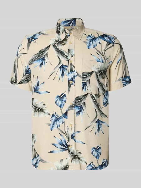 Koszula casualowa o kroju regular fit z model AMELO' Blend biała