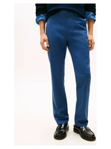 Tommy Hilfiger Pantaloni chino Denton | Straight fit albastru