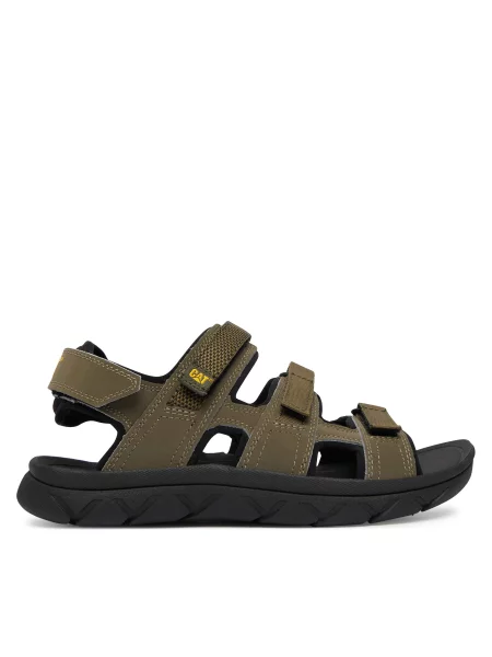Sandale CAT Footwear Cadent Kaki negru